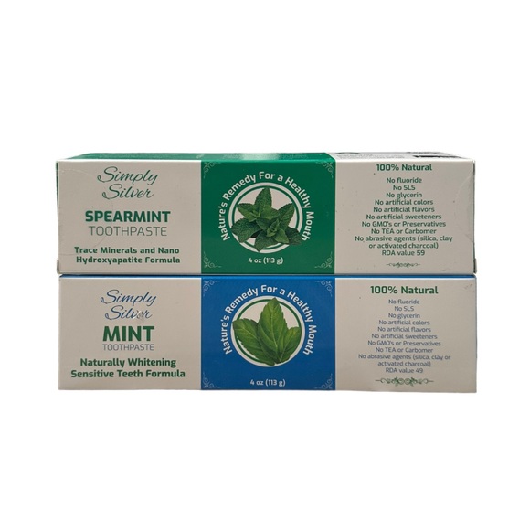 Simply Silver Mint Colloidal Silver Toothpaste NWT - Picture 10 of 11